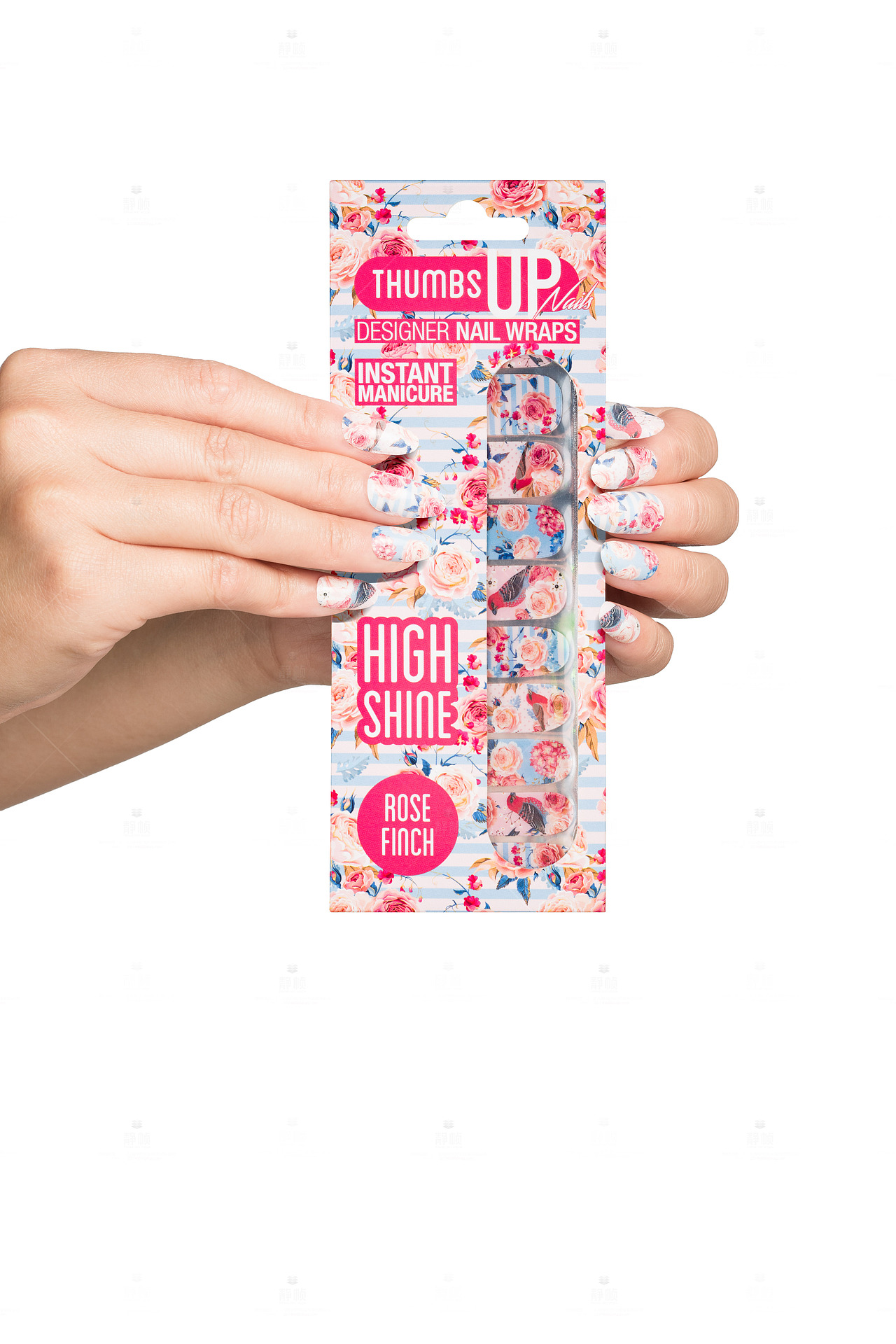 产品-美甲 摄影后期修饰