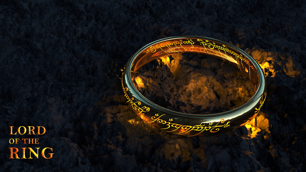 很喜欢的魔戒风格