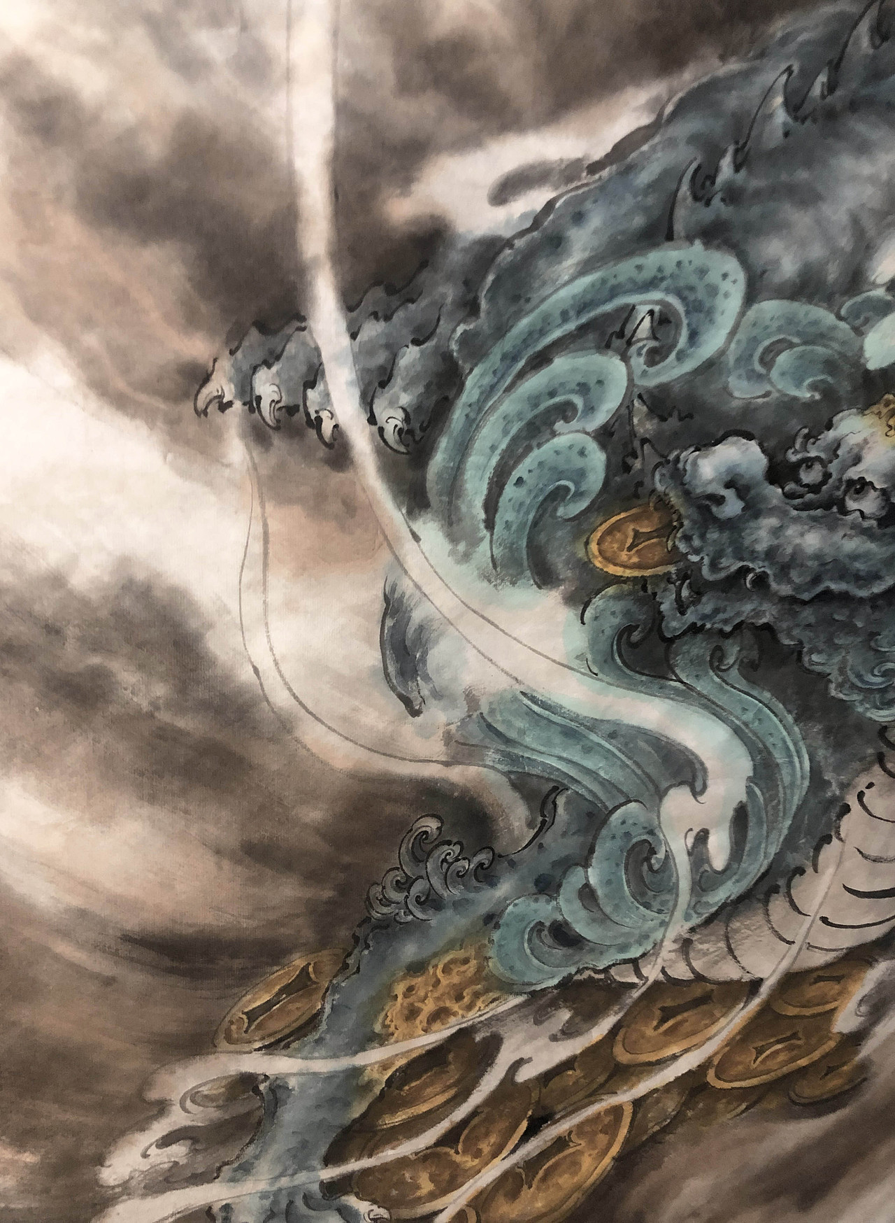 貔貅画法分享——由龙作品（图ZMjQxNTA4MTQw） - 绘画 - 站酷设计师上海由龍工作室原创素材 - 站酷ZCOOL