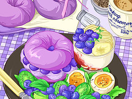 iPad美食插画