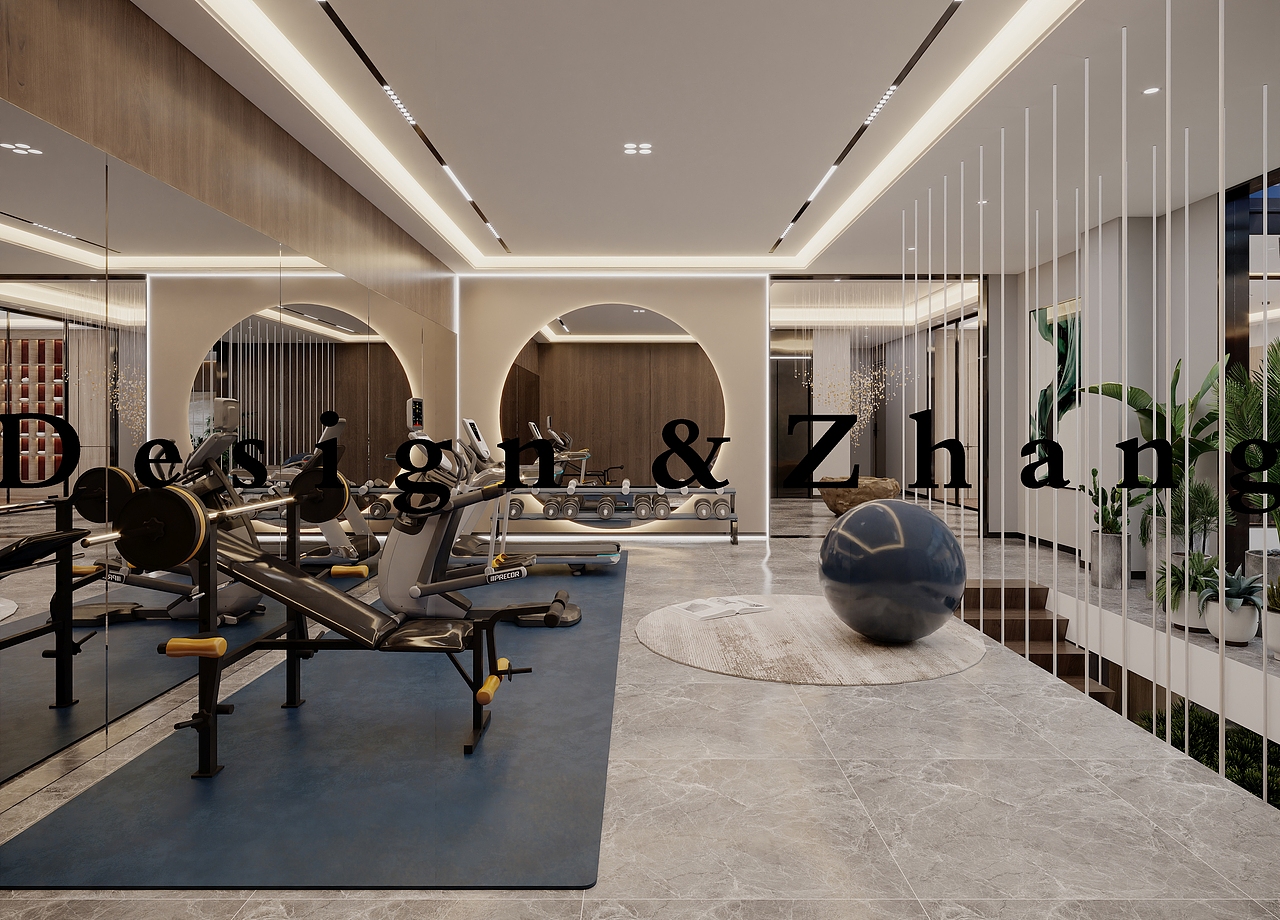 家装|现代轻奢风别墅 & 无主灯设计