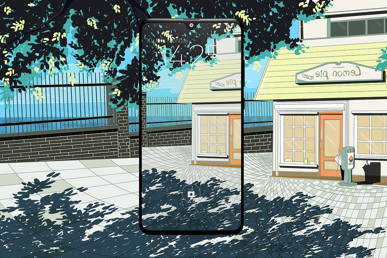 oppo乐划锁屏夏季壁纸系列