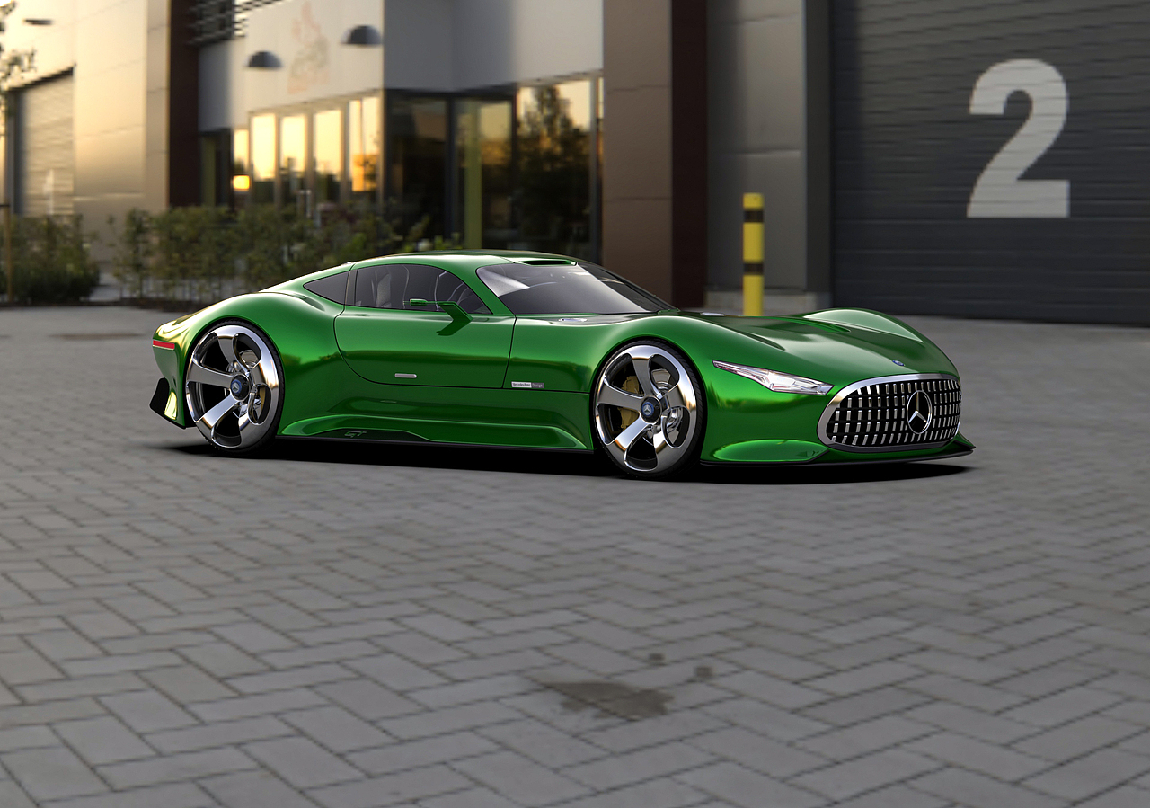 keyshot汽车渲染练习