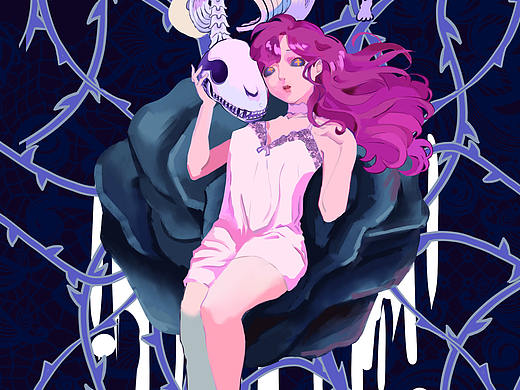 插画练习（个人主页-ZNTUzOTQ0NTY=） - 创作习作 - 站酷设计师芈璃原创素材 - 站酷ZCOOL