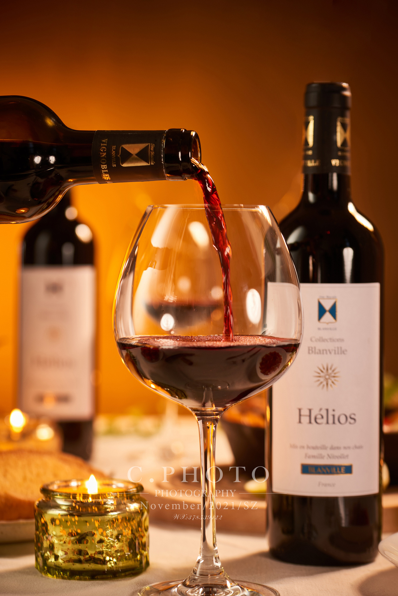 红酒场景图拍摄效果图|摄影|美食摄影|cphoto商业摄影师 - 原创作品 -