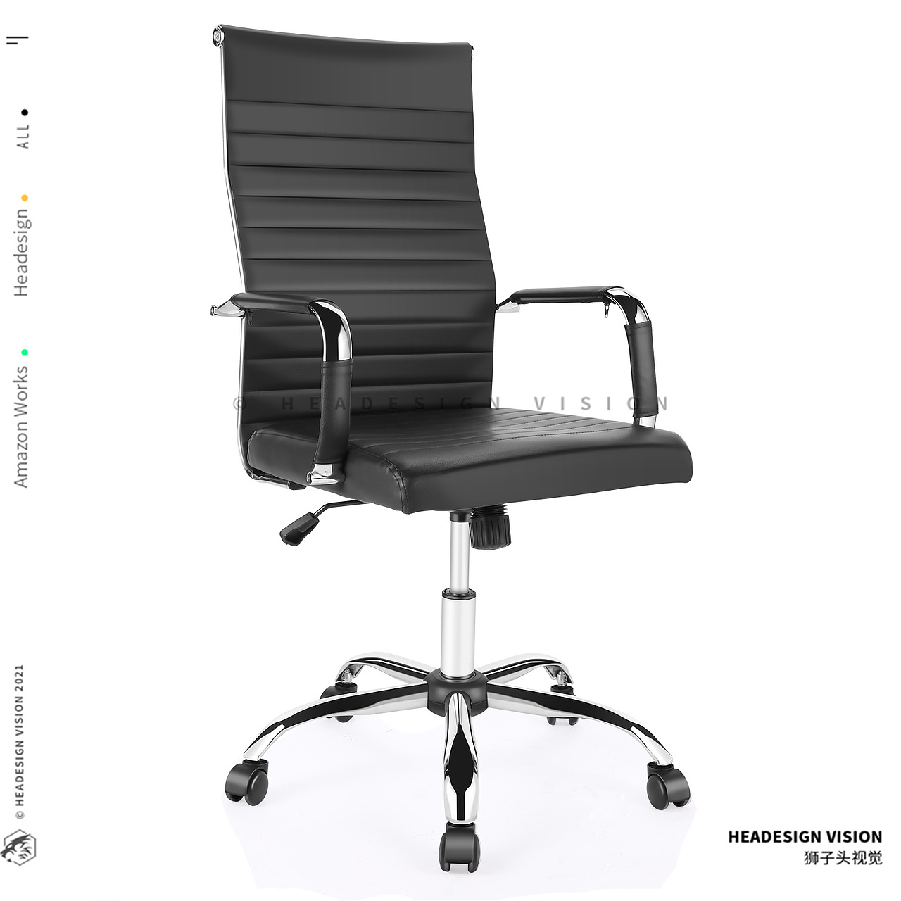 办公椅产品拍摄_主图设计_A+页面设计-狮子头视觉（图ZMjY3Mjk2MjEy） - 电商 - 站酷设计师亚马逊主图设计原创素材 - 站酷ZCOOL