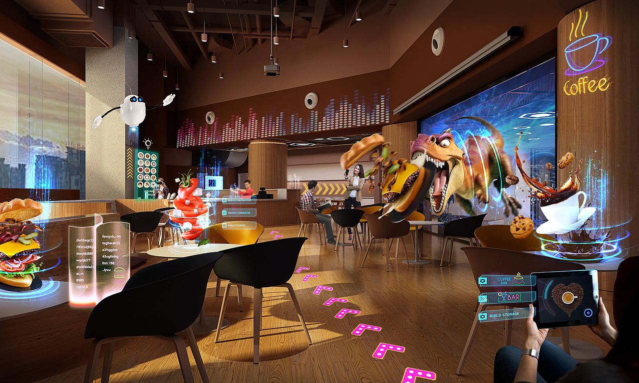 公司展厅AR项目前期效果图