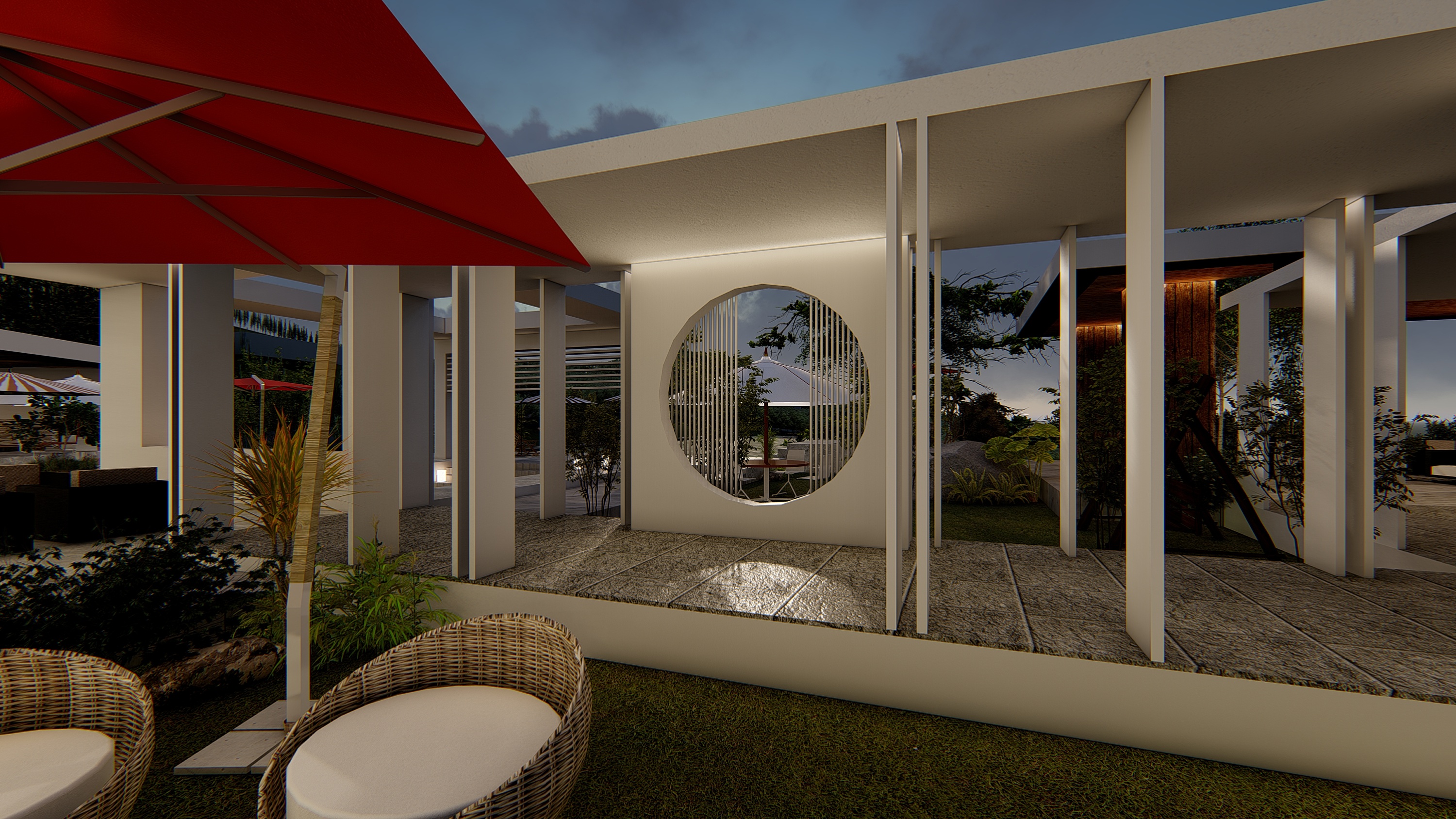 惠州龙门客栈度假村-山顶会所|空间|建筑设计|dzl_xll - 原创作品