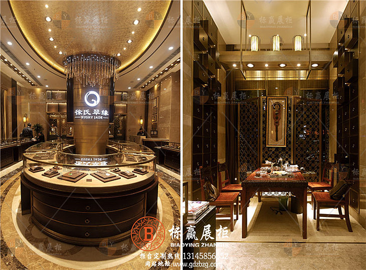 翡翠展柜_翡翠展示柜-云南高端翡翠徐氏翠缘（图ZOTc3MTkyODA=） - 展陈设计 - 站酷设计师深圳高端珠宝展柜原创素材 - 站酷ZCOOL