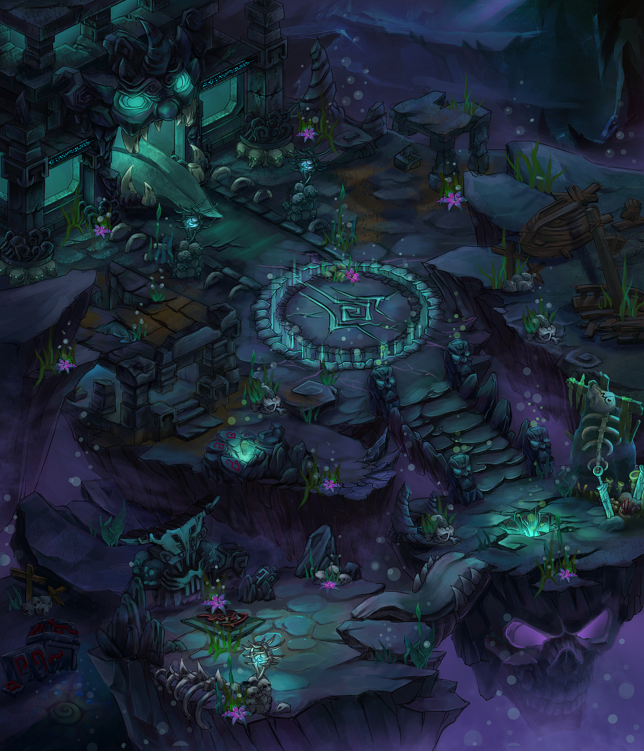 黑水河副本场景