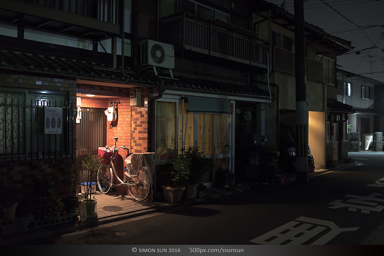 京都之夜 《微光城市》之七（图ZNTE4MDA4NjQ=） - 风光摄影 - 站酷设计师老飘飘原创素材 - 站酷ZCOOL