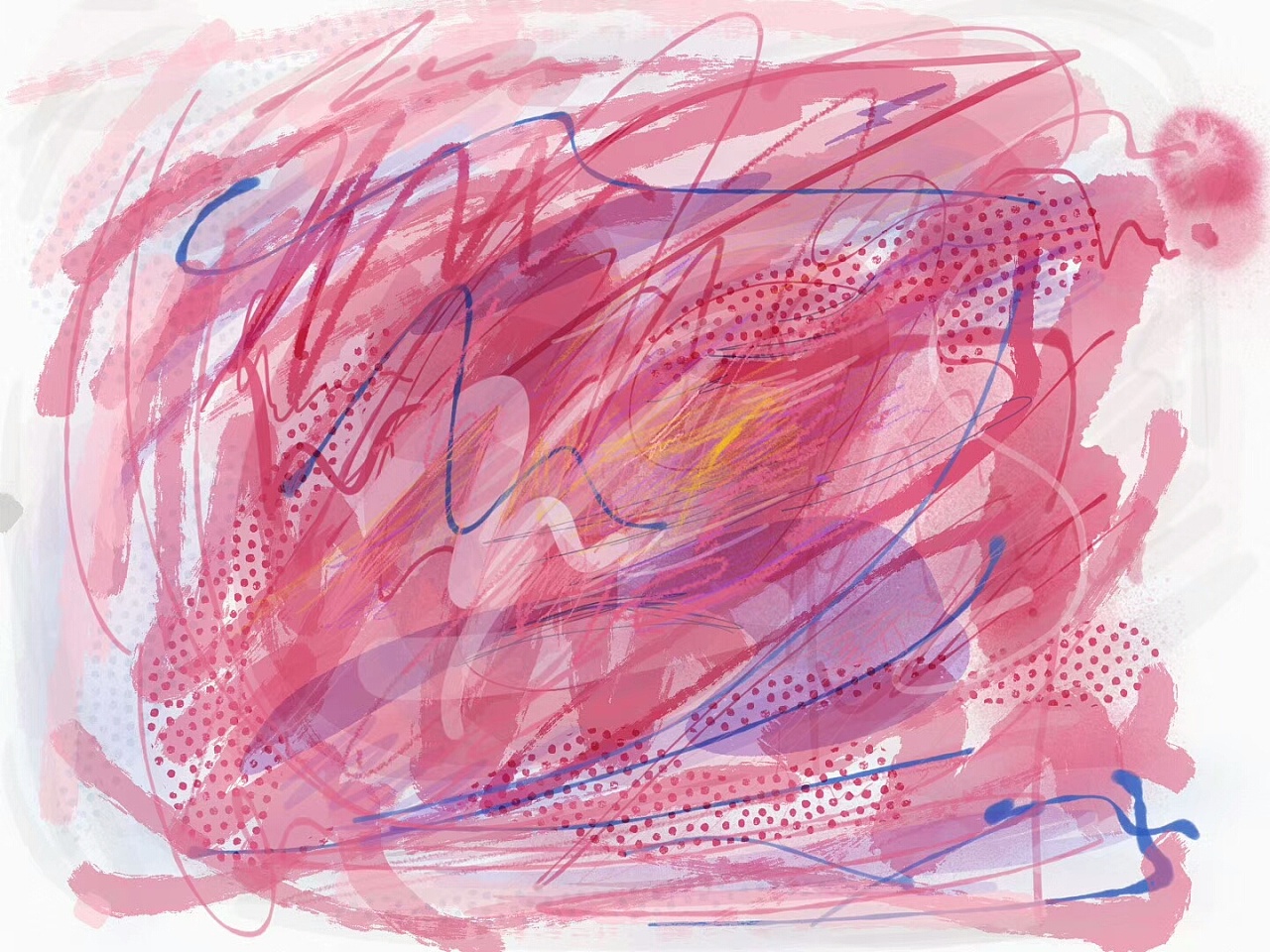   抽象画 个人创作 欣赏