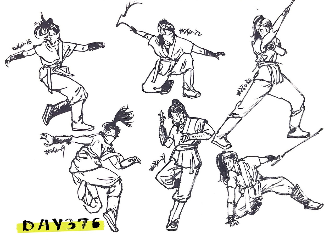 速写60天挑战第七次2023年9月到10月