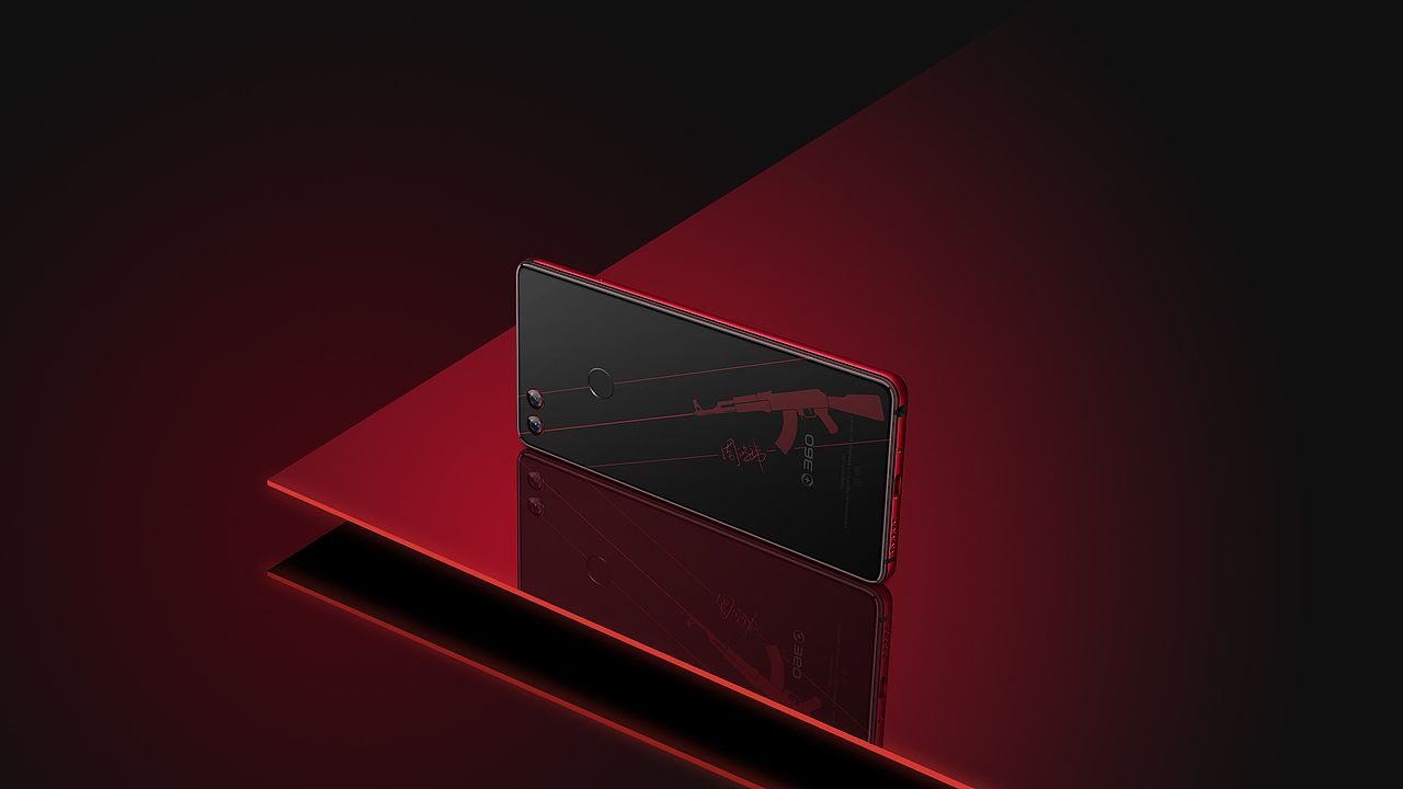 360手机渲染精修产品图