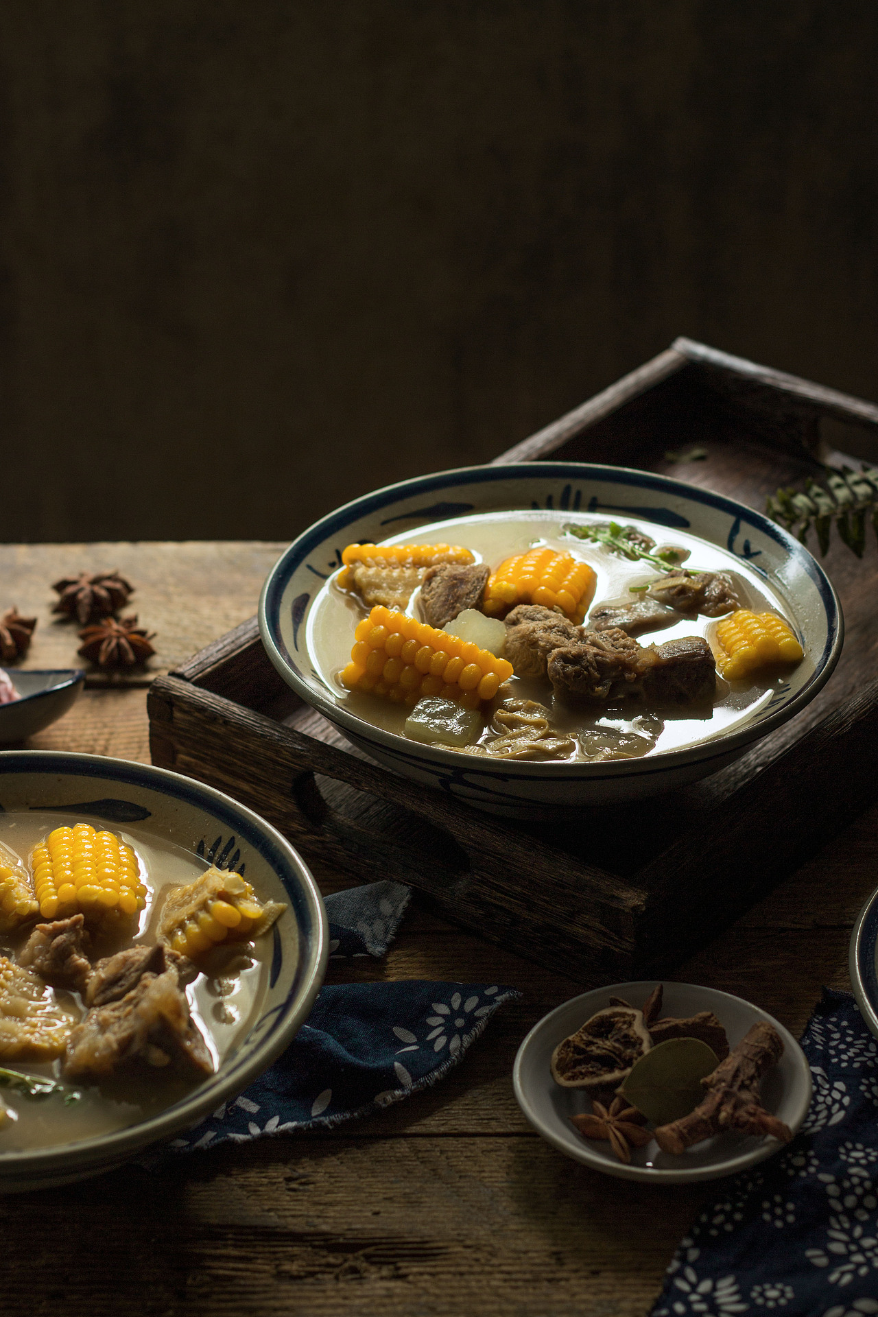 炖大排骨玉米【处暑】