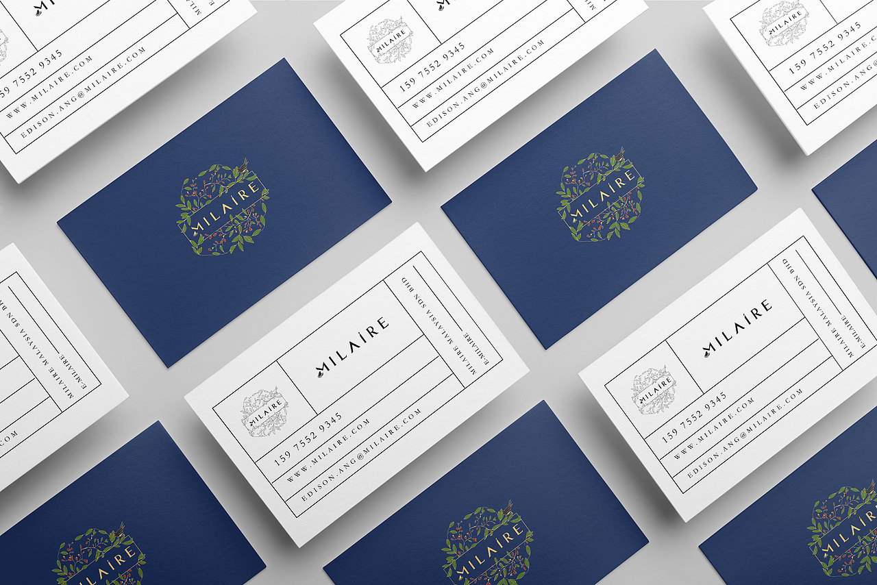 【milaire】马来西亚品牌logo设计及面膜产品包装设计
