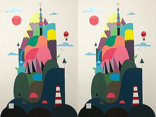 墻繪（個人主頁-ZNDI3OTc4MzY=） - 家裝設(shè)計 - 站酷設(shè)計師風(fēng)云花柔原創(chuàng)素材 - 站酷ZCOOL