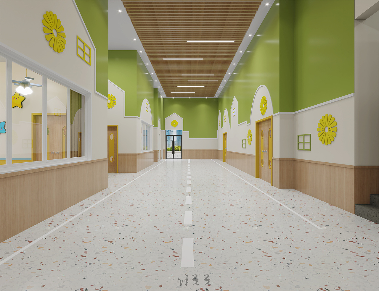 早教中心设计——给孩子一个无拘束感的自由空间