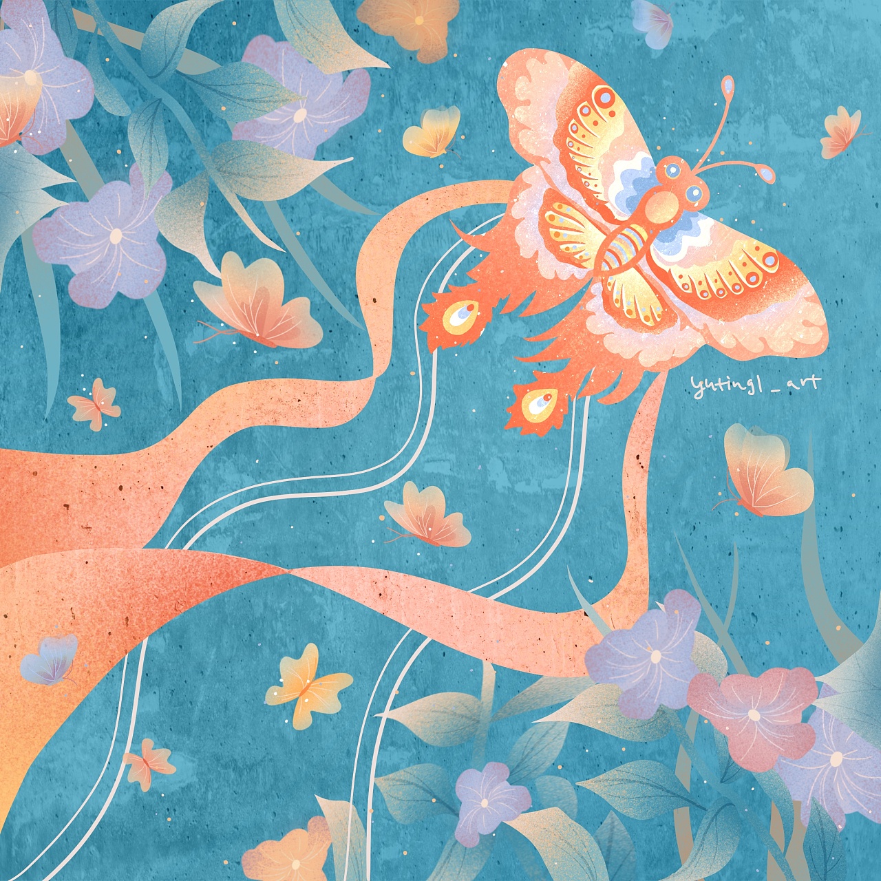 风筝|插画|创作习作|小雨在画些什么 - 原创作品 - 站酷 (zcool)