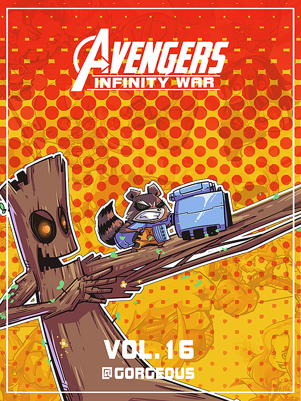 《复仇者联盟：无限战争》 系列二（图ZMTE0MTEwMDQ0） - 商业插画 - 站酷设计师GORGEOUS_高三欠原创素材 - 站酷ZCOOL