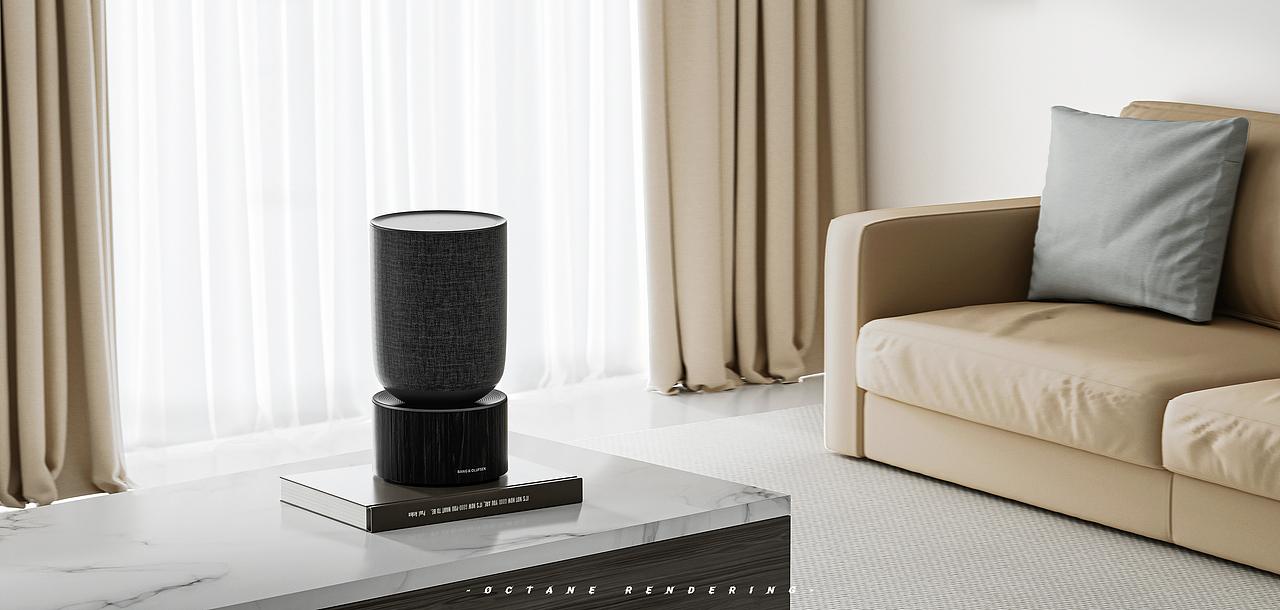 【C4D/OCTANE】音响渲染