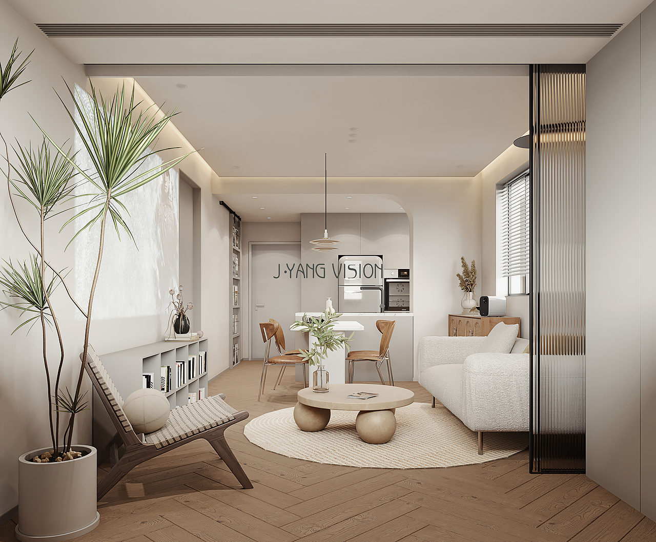 一套现代简约1室1厅（图ZMjc4OTg2NDI0） - 家装设计 - 站酷设计师静静表现原创素材 - 站酷ZCOOL