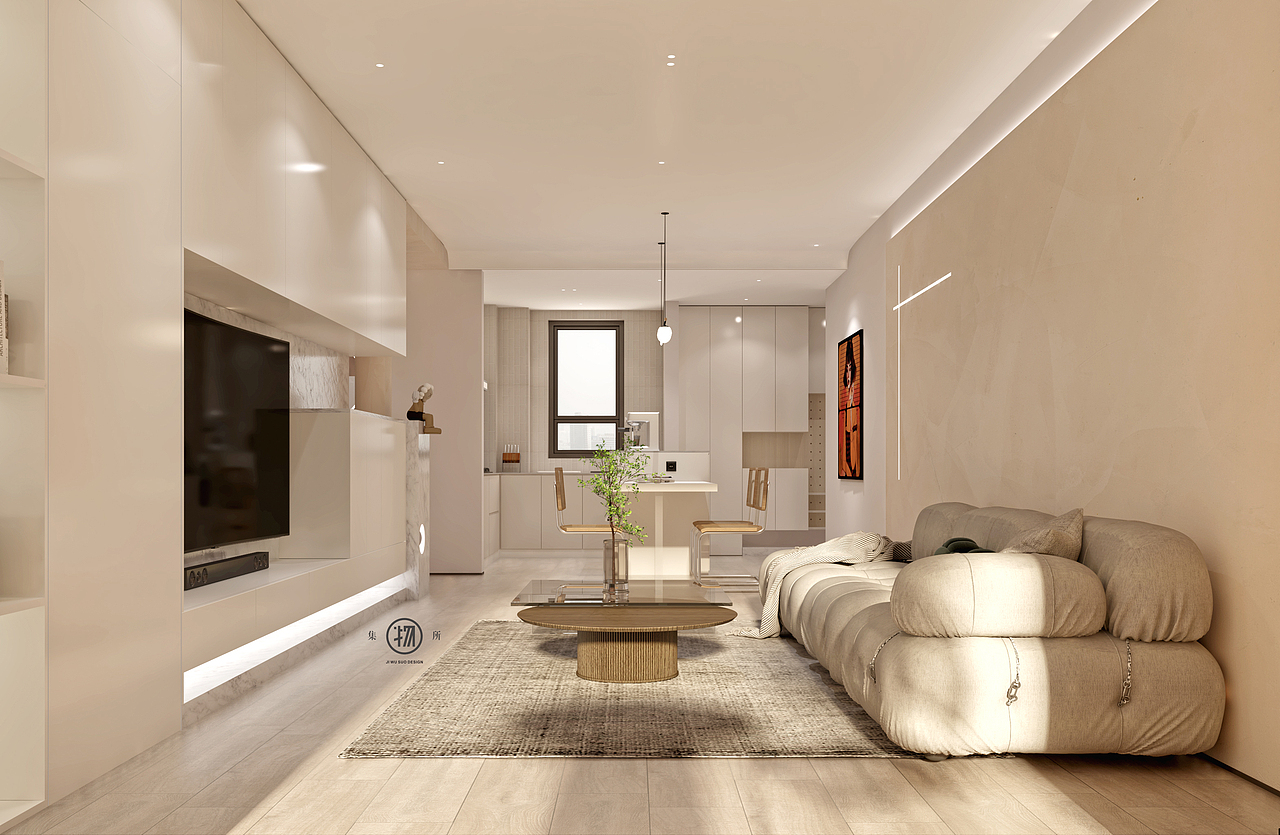 三居变两房 ｜无风格的空间设计（图ZMjcyMzI5NzA4） - 家装设计 - 站酷设计师人陌原创素材 - 站酷ZCOOL