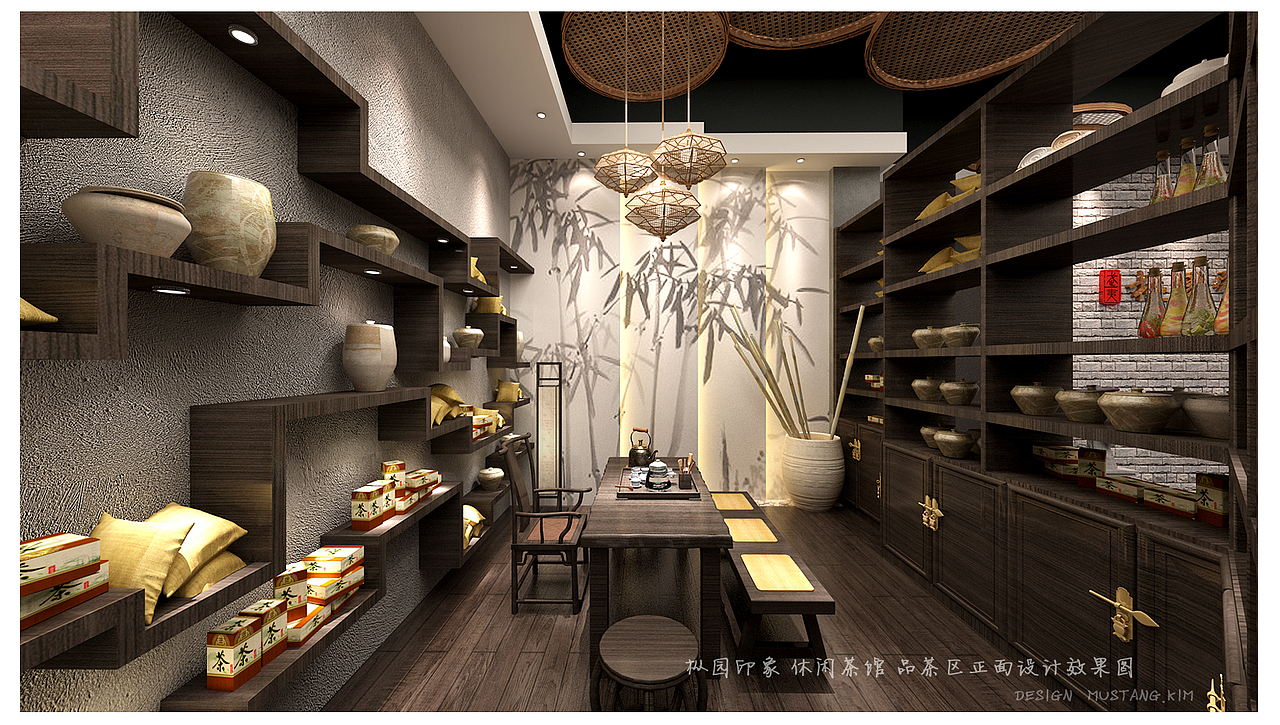 茶叶店（图ZNDQxOTgxODQ=） - 展陈设计 - 站酷设计师srm13799原创素材 - 站酷ZCOOL