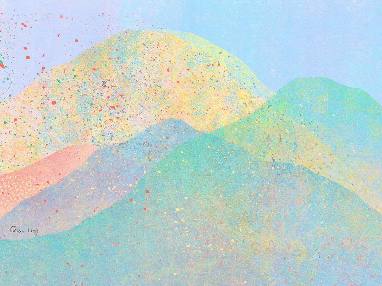 色彩60天挑战赛插画