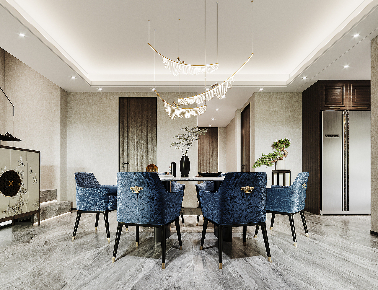 新中式（图ZMjk2NTcxNjA4） - 家装设计 - 站酷设计师Jtong原创素材 - 站酷ZCOOL