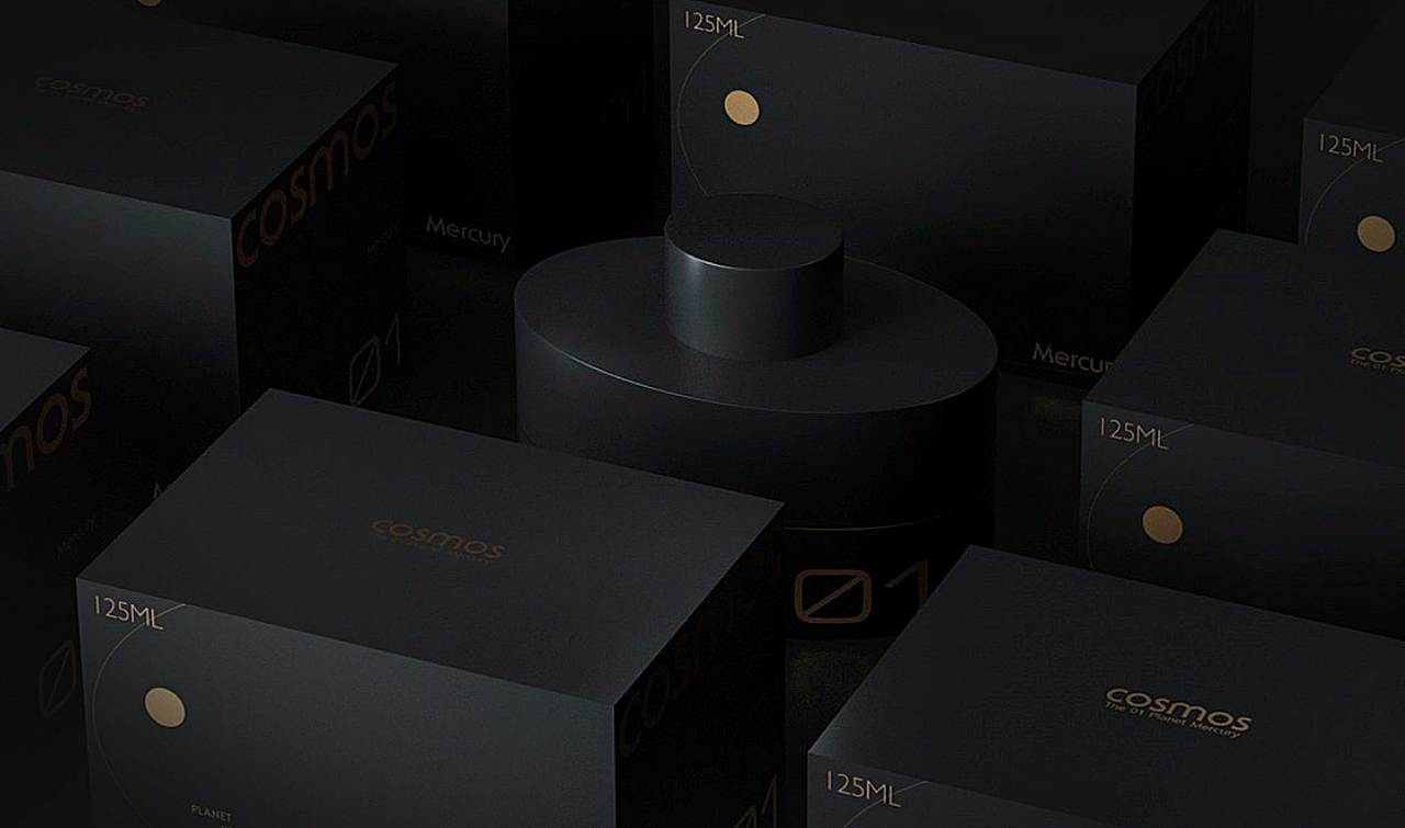 cosmos星云宇宙|男士香薰产品包装原创设计