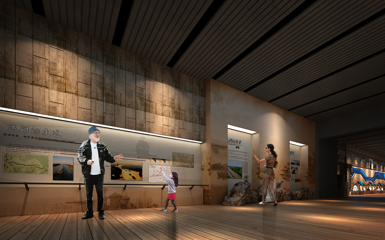 旅游项目展厅（图ZMjM2MTA3MDM2） - 展陈设计 - 站酷设计师易森空间设计原创素材 - 站酷ZCOOL