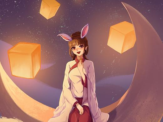 中秋节插画