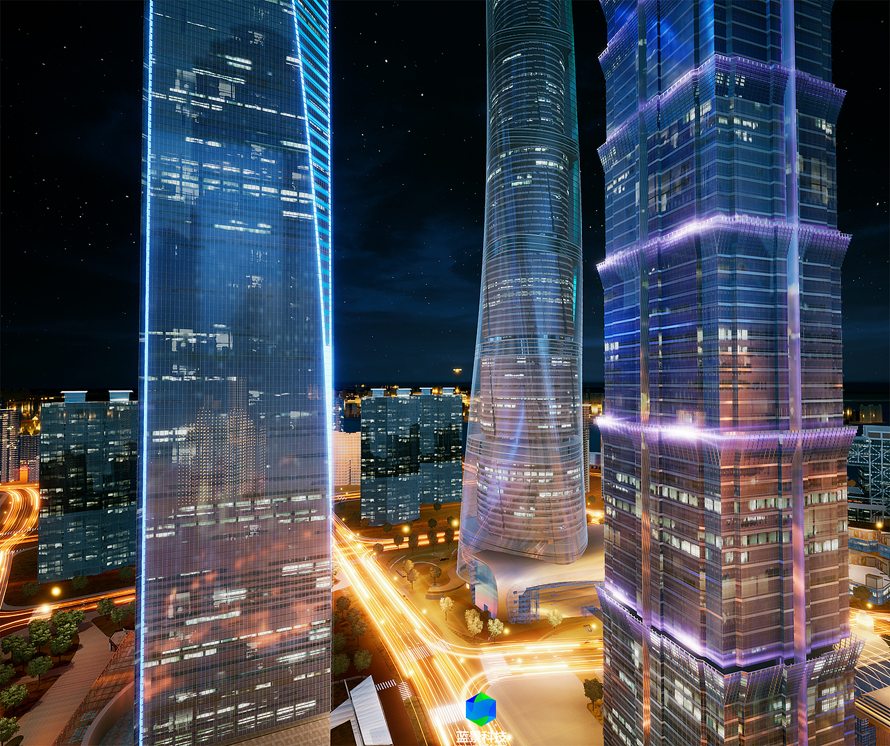 上海城市vr 虚拟现实 虚幻引擎 ue4 虚拟样板房|空间|建筑设计|蓝景