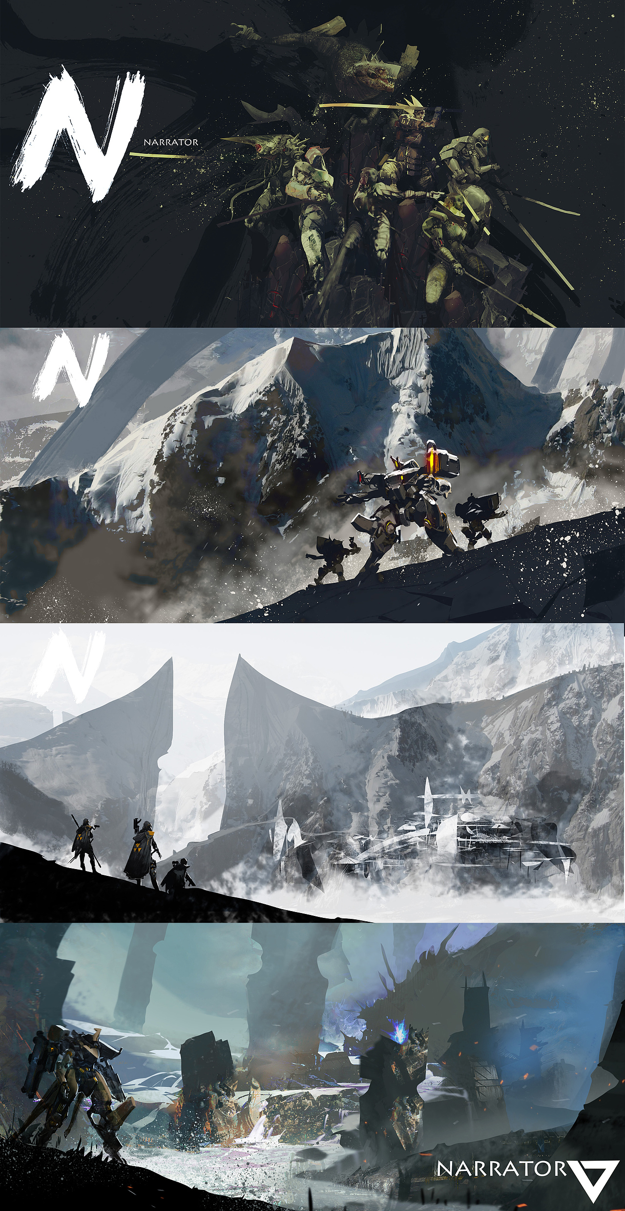 一个主机世界观的概念（图ZMjI0MjU3NjU2） - 概念设定 - 站酷设计师乔安CG原创素材 - 站酷ZCOOL