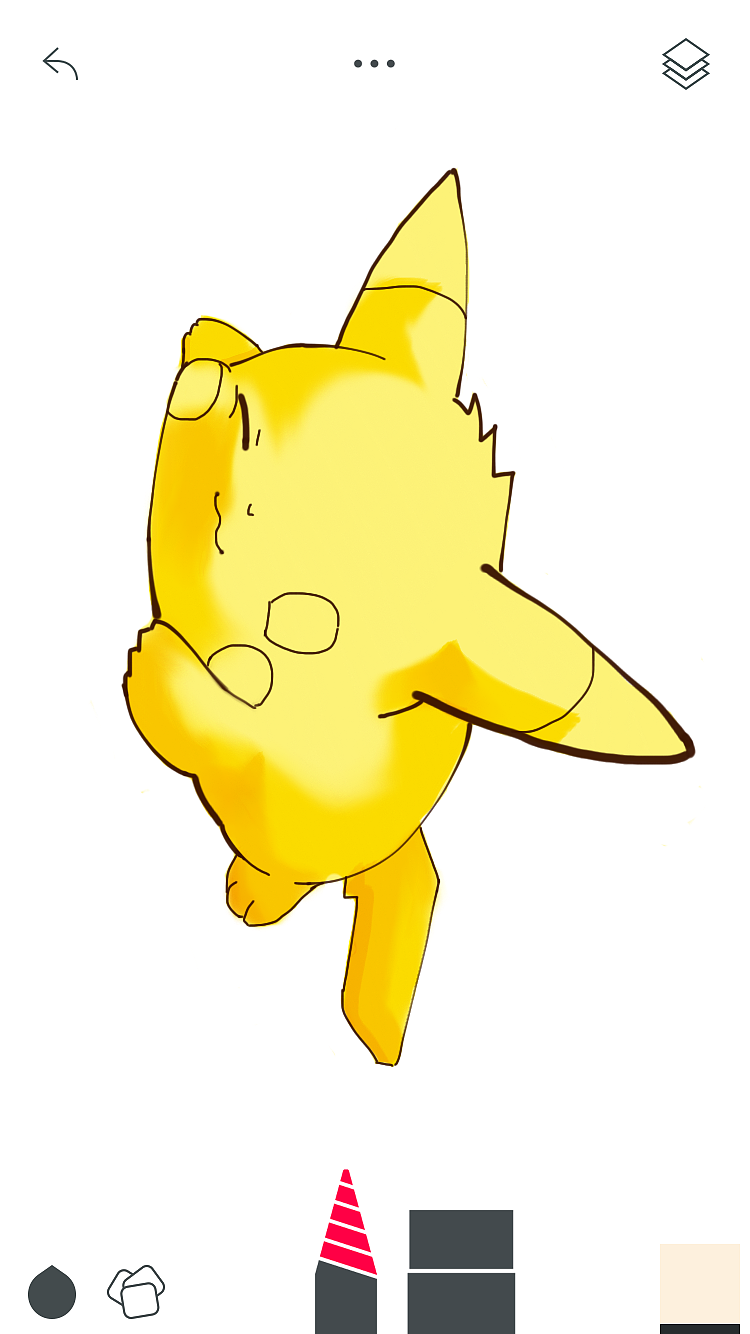 皮卡丘的绘画过程（图ZNjgyMDc0OTI=） - 创作习作 - 站酷设计师无解的人类原创素材 - 站酷ZCOOL