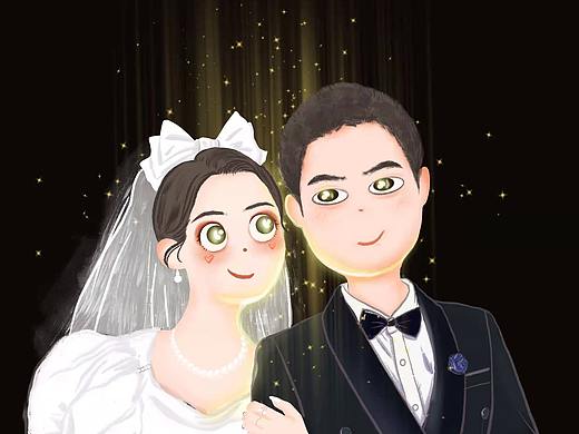 婚礼插画