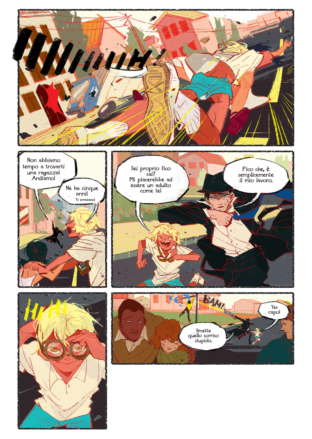 意大利独立漫画合作（图ZMTY5NjA4MDA4） - 短篇/格漫 - 站酷设计师杨一是在博洛尼亚原创素材 - 站酷ZCOOL
