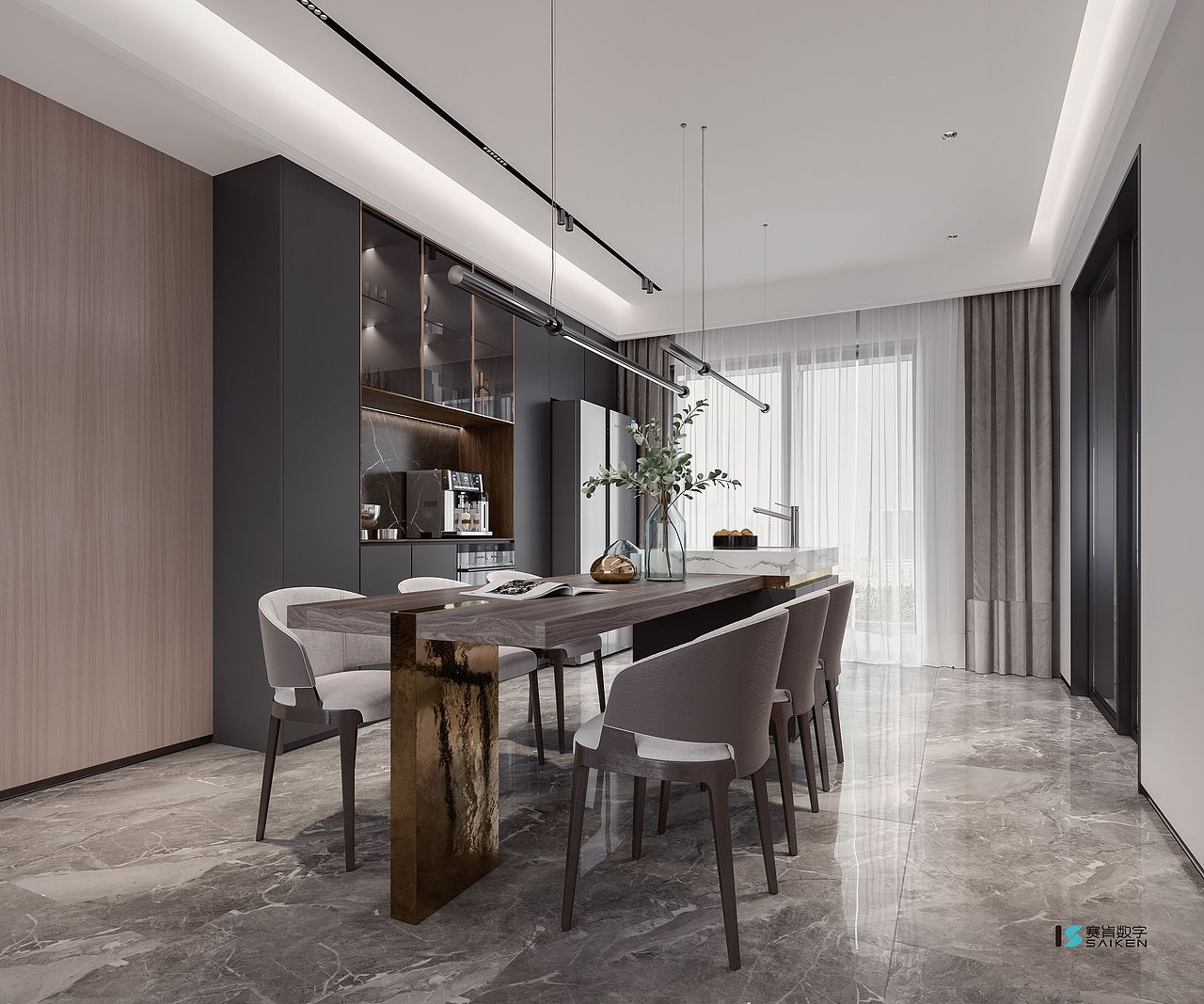 分享一套家装的全案设计效果表现 | 赛肯数字图像（图ZMjUwMjMzMTk2） - 家装设计 - 站酷设计师赛肯数字图像原创素材 - 站酷ZCOOL