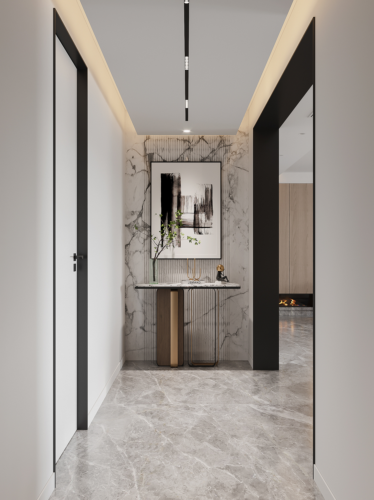 两套现代风格效果图（图ZMjI0NDEzNjA0） - 家装设计 - 站酷设计师呜叽唛叽原创素材 - 站酷ZCOOL