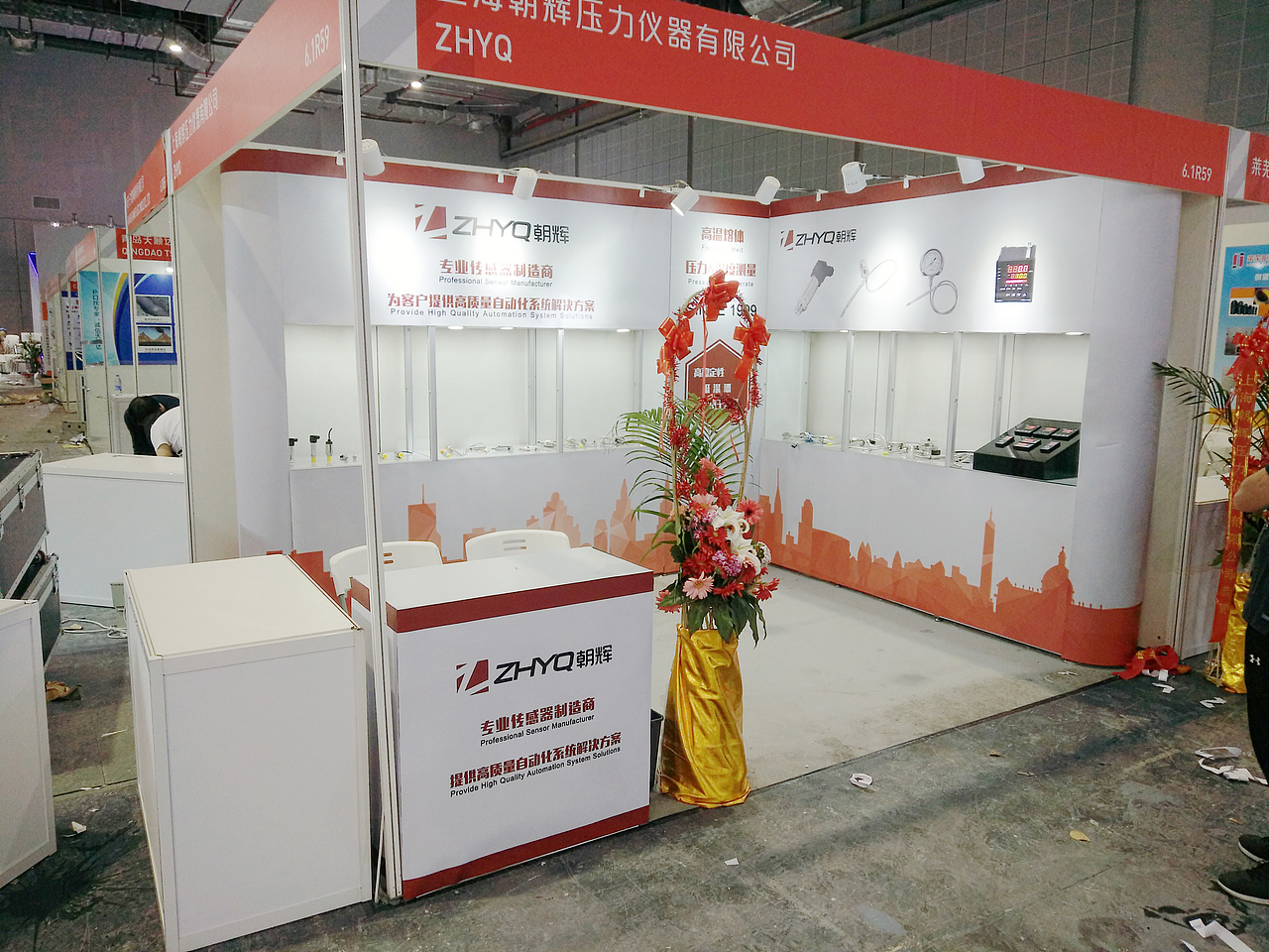 仪器设备便携式展位 3X4m上海展会展架 组合式佟氏展览