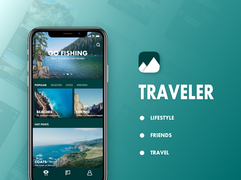 Traveler概念App设计