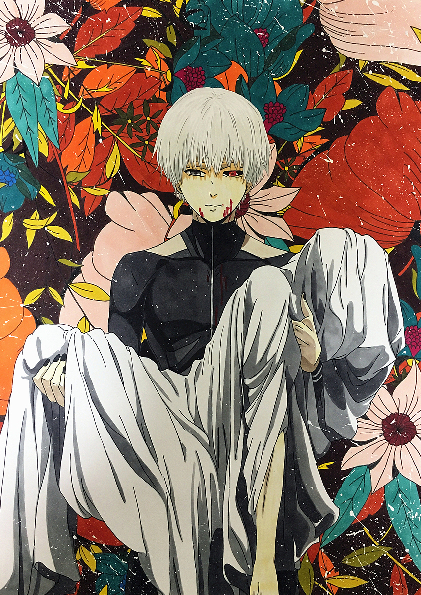 马克笔手绘东京喰种