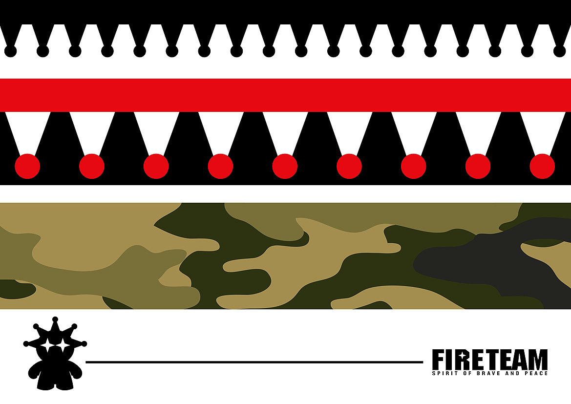 原创潮牌“FIRE TEAM”（图ZMTE2Nzg0MDA0） - 休闲/流行服饰 - 站酷设计师万鱼鱼原创素材 - 站酷ZCOOL