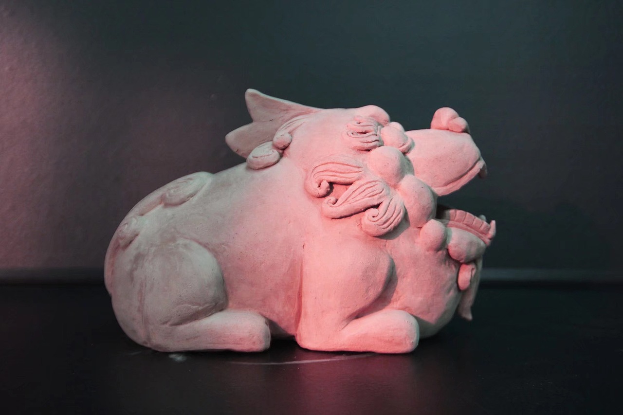 泥塑貔貅（图ZMTU5NzMxMzEy） - 手办/模玩 - 站酷设计师卫兵卫兵原创素材 - 站酷ZCOOL