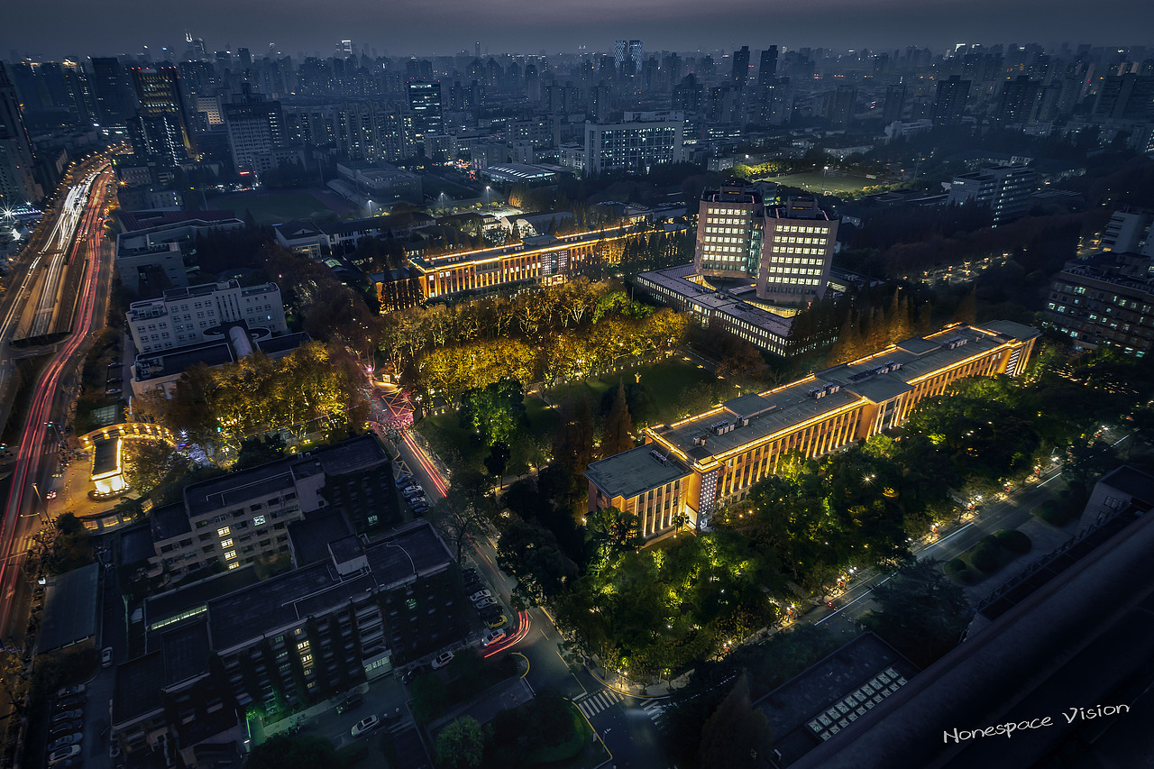 同济大学校园夜景亮化工程