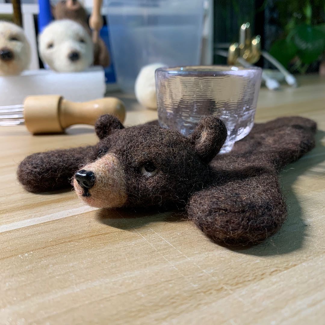 芝麻的羊毛毡（图ZMjE3MTExNTYw） - 其他手工艺 - 站酷设计师Littlezhima原创素材 - 站酷ZCOOL