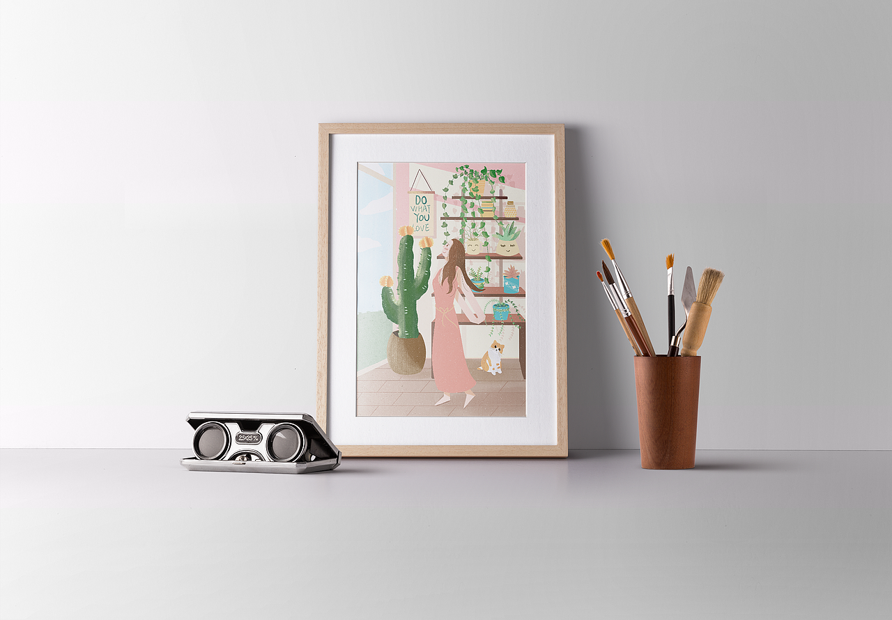 场景人物扁平插画（图ZMTg3NjAyOTY4） - 艺术插画 - 站酷设计师画画的豆芽原创素材 - 站酷ZCOOL