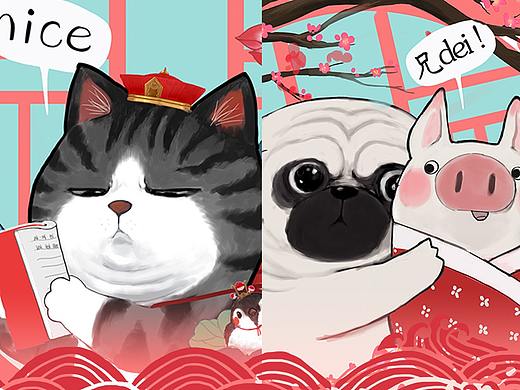 开年大吉！猪年壁纸头像合集~