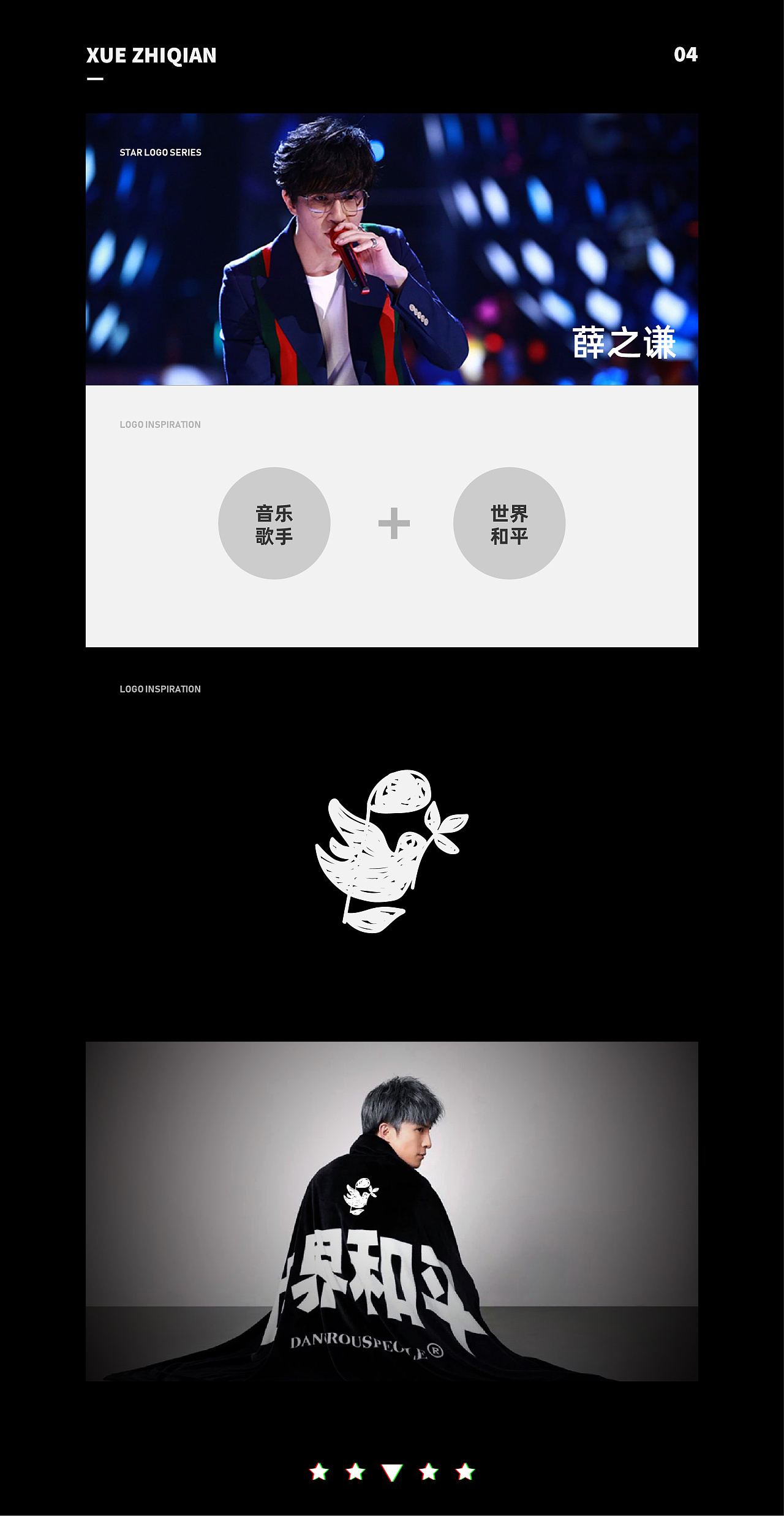  star logo collection> 明星标志合集